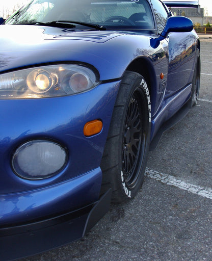Racing side skirts diffusers dodge viper gts