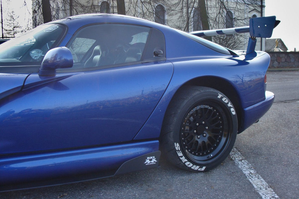 Dodge Racing Side Racing Side Skirts Diffusers Dodge Viper GTS