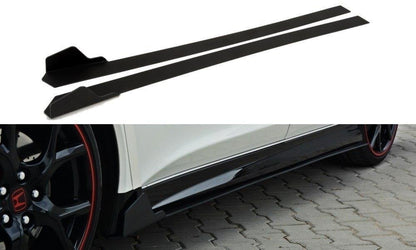 Racing side skirts diffusers honda civic ix type r
