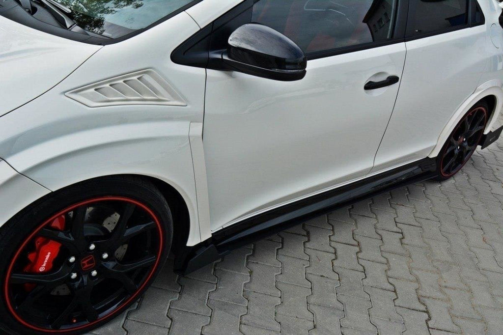 Racing side skirts diffusers honda civic ix type r