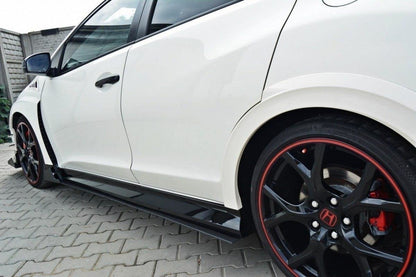 Racing side skirts diffusers honda civic ix type r