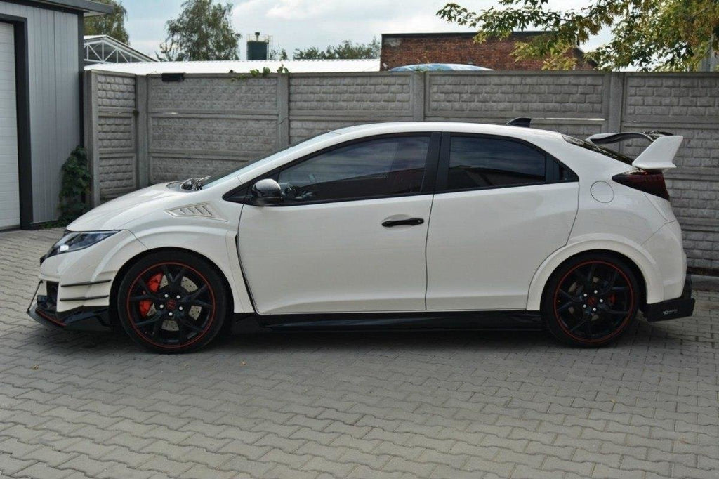 Racing side skirts diffusers honda civic ix type r
