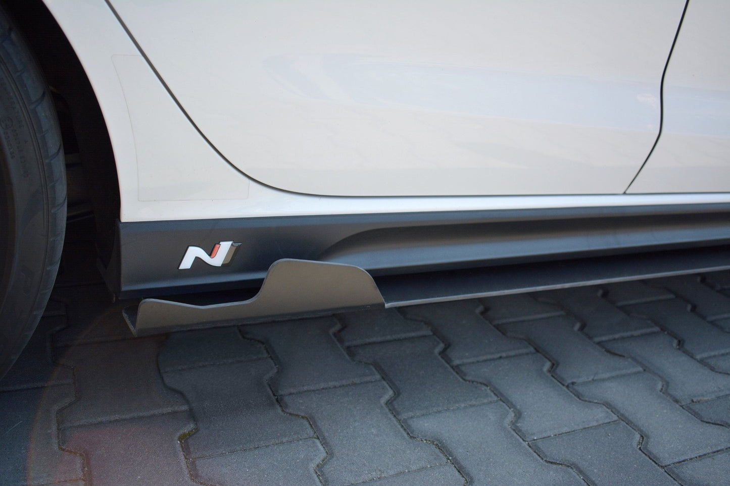 Racing Side Skirts Diffusers Hyundai i30 Mk3 N