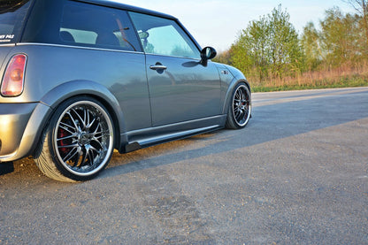 Racing side skirts diffusers mini r53 cooper s jcw