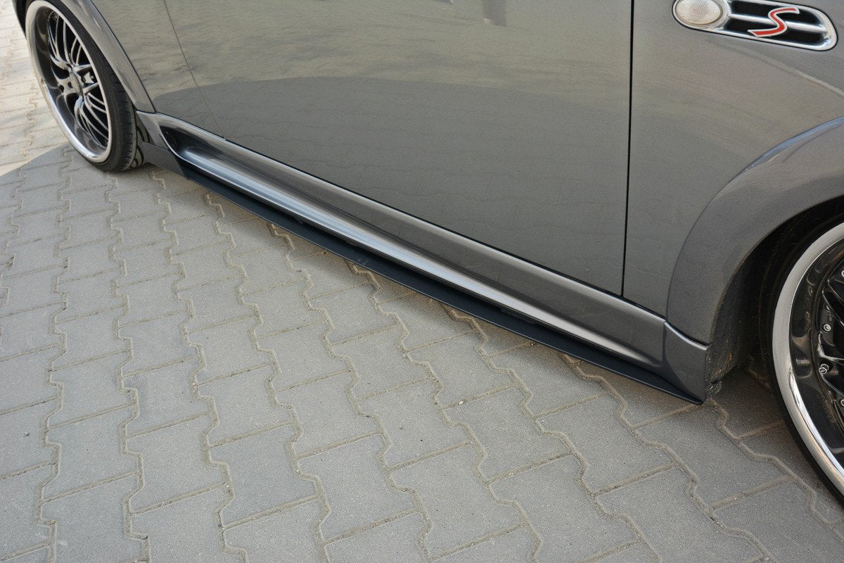 Racing side skirts diffusers mini r53 cooper s jcw