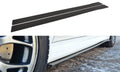 Racing side skirts diffusers mitsubishi lancer evo x