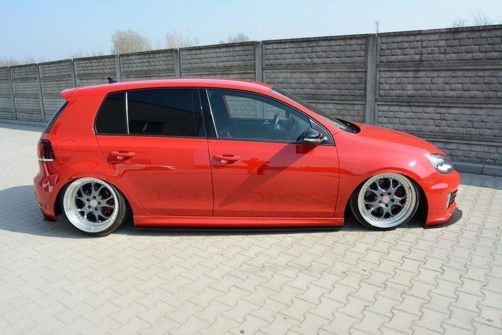 Racing side skirts diffusers volkswagen golf gti 35th / r20 mk6