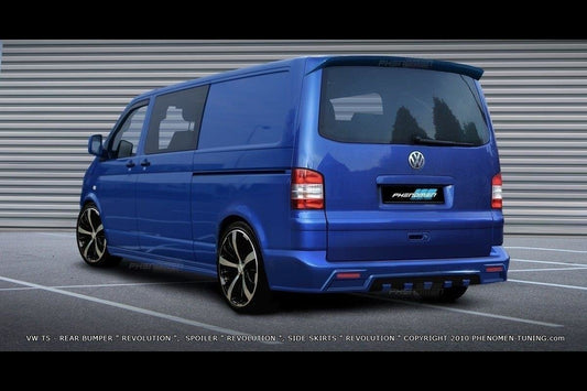 Rear bumper vw t5 < revolution > tuv teilgutachten