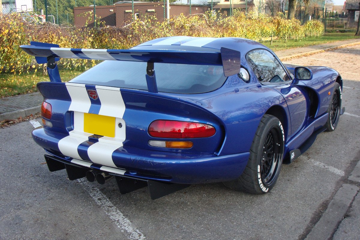 Rear diffuser dodge viper gts