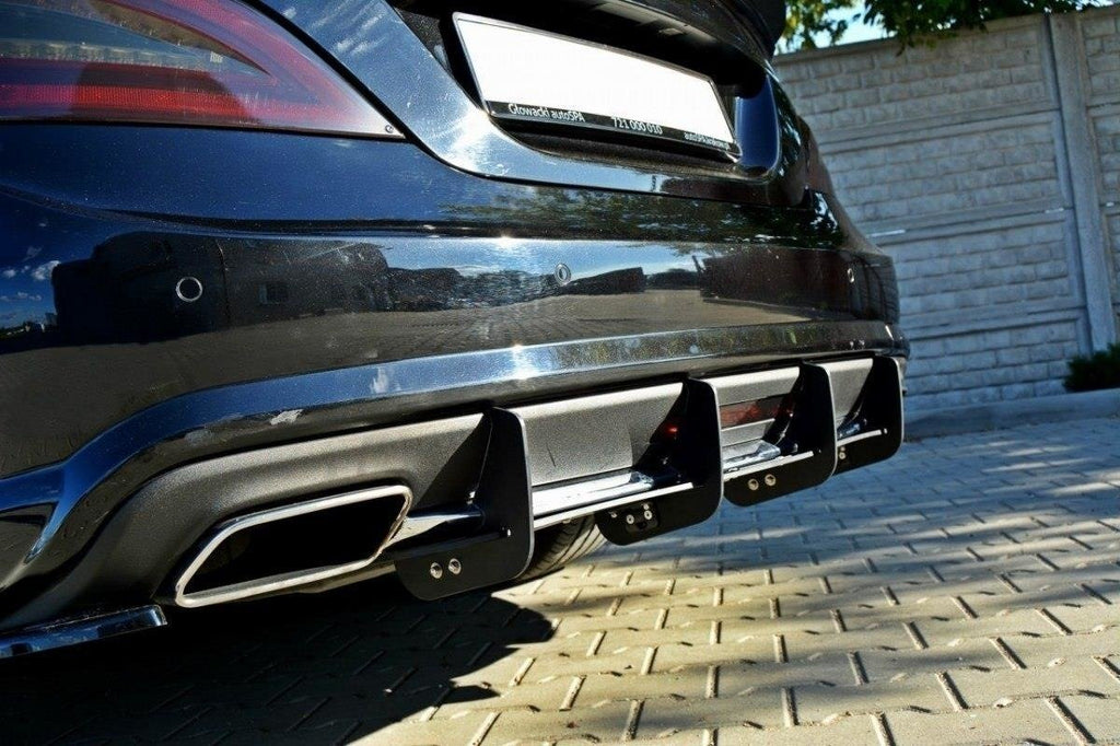 Rear diffuser mercedes cls c218 amg line