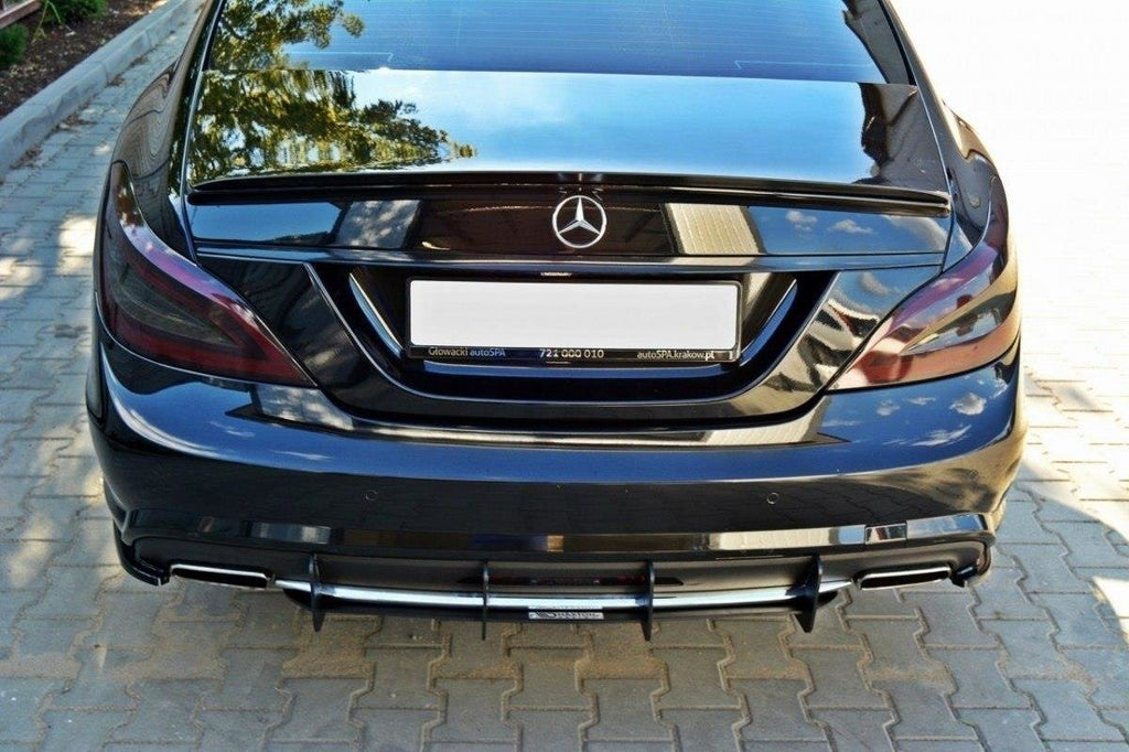 Rear diffuser mercedes cls c218 amg line
