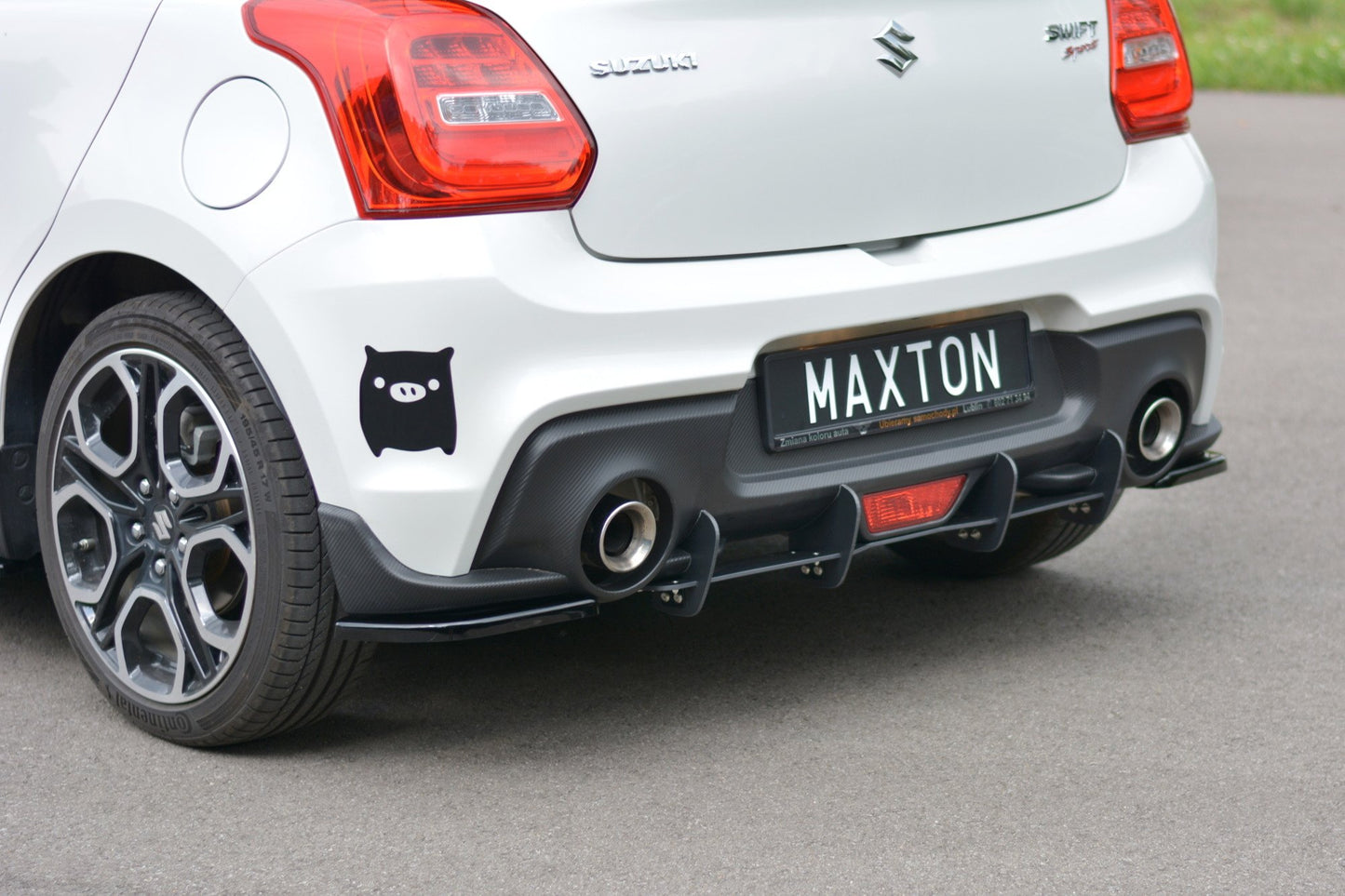 Rear diffuser suzuki swift 6 sport