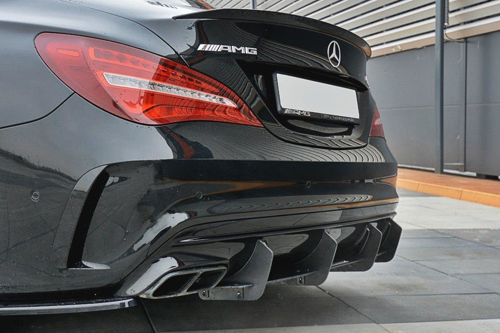 Rear diffuser v.1 mercedes cla a45 amg c117 facelift