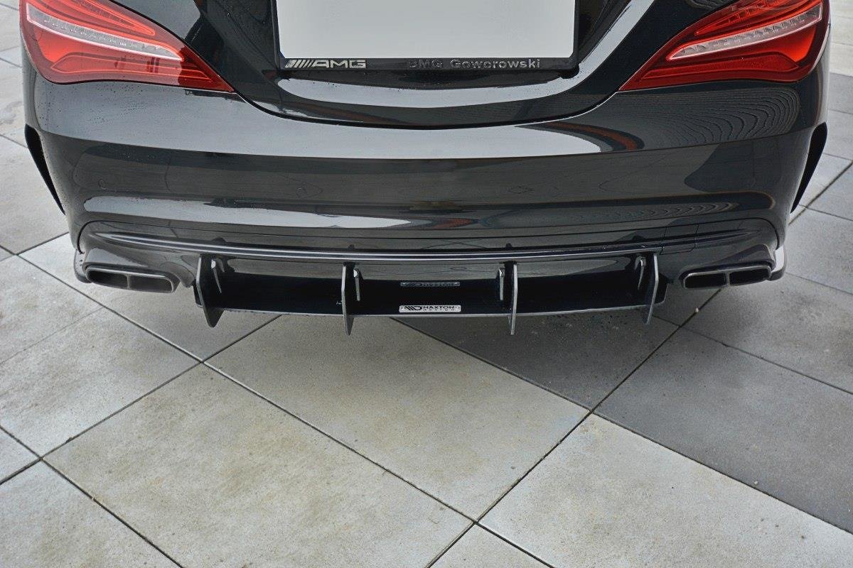 Bagerste diffusor v.1 Mercedes CLA A45 AMG C117 ansigtsløftning