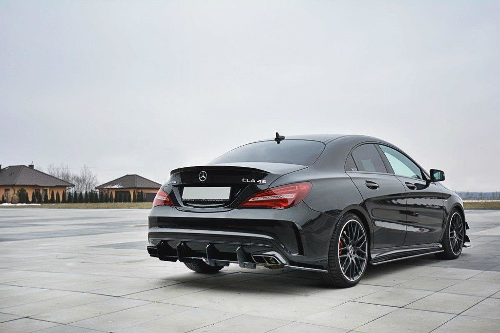 Rear diffuser v.1 mercedes cla a45 amg c117 facelift