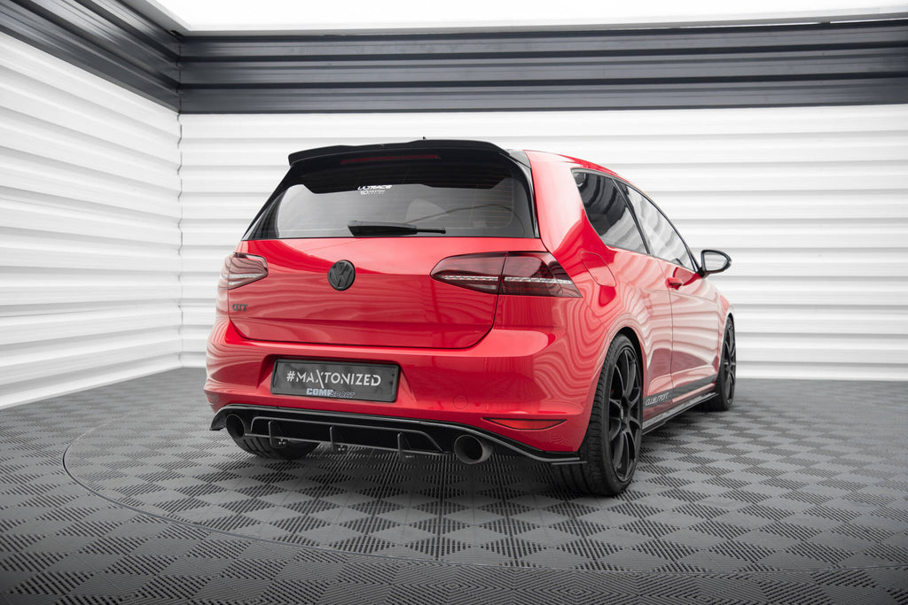 Rear diffuser vw golf vii gti clubsport