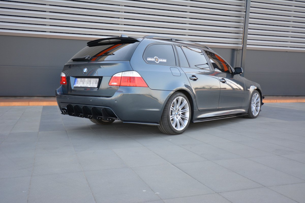 Rear diffuser for bmw 5 e61 (touring) wagon m-pack