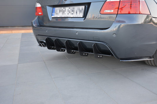 Rear diffuser for bmw 5 e61 (touring) wagon m-pack