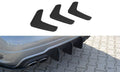 Bagerste diffusor v.1 Mercedes C W204 AMG-linje (Facacrift)