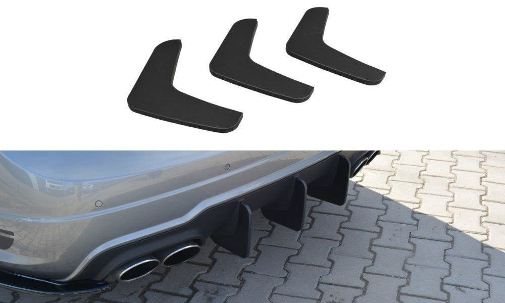 Bagerste diffusor v.1 Mercedes C W204 AMG-linje (Facacrift)