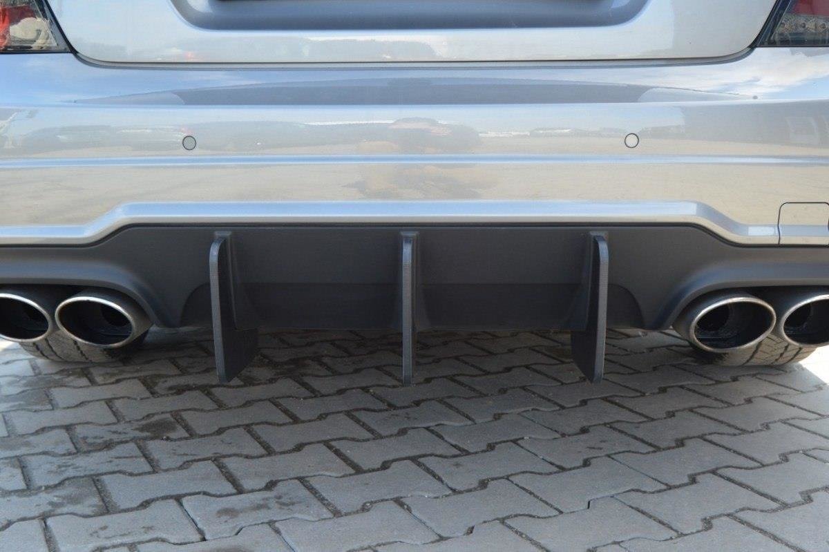 Bagerste diffusor v.1 Mercedes C W204 AMG-linje (Facacrift)