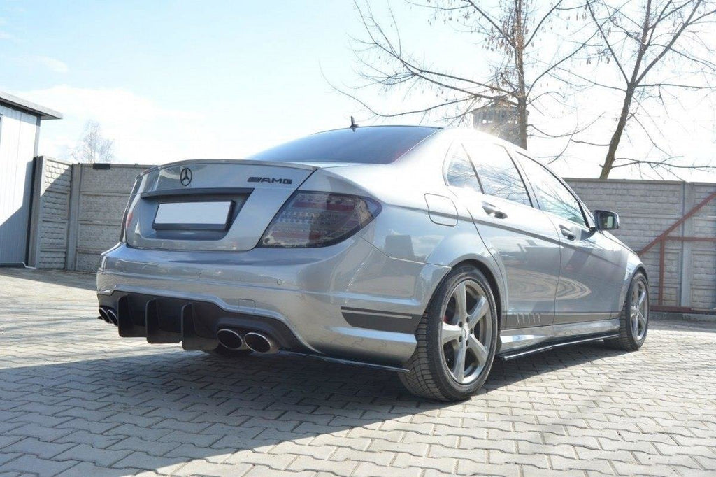 Bagerste diffusor v.1 Mercedes C W204 AMG-linje (Facacrift)