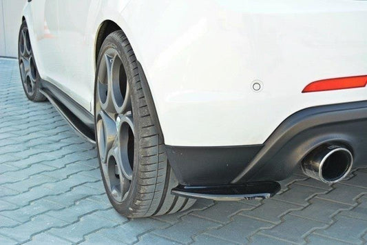 Rear side splitters alfa romeo giulietta zender