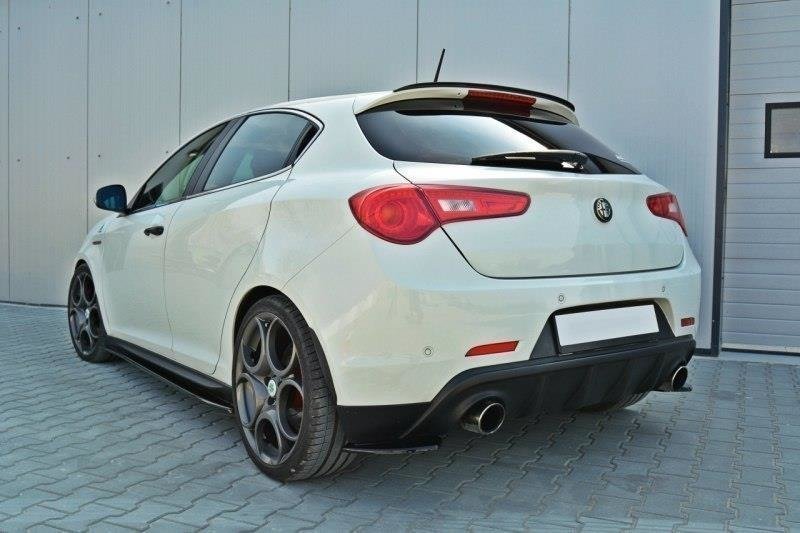 Rear side splitters alfa romeo giulietta zender