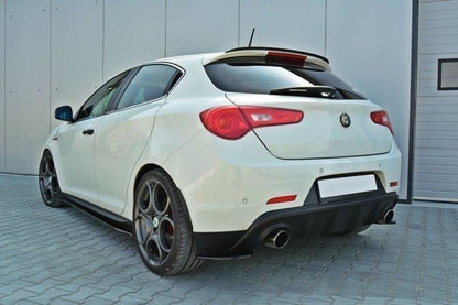 Rear side splitters alfa romeo giulietta zender