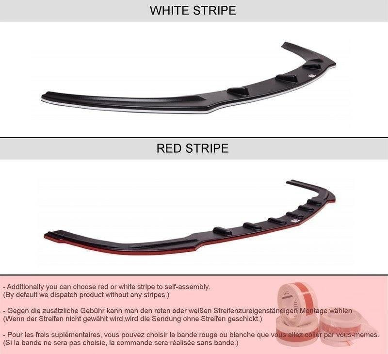 Rear side splitters alfa romeo giulietta zender