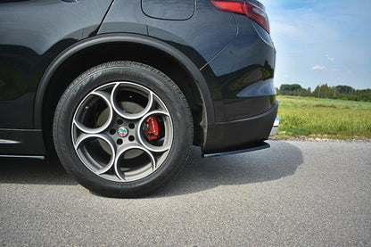 Rear side splitters alfa romeo stelvio