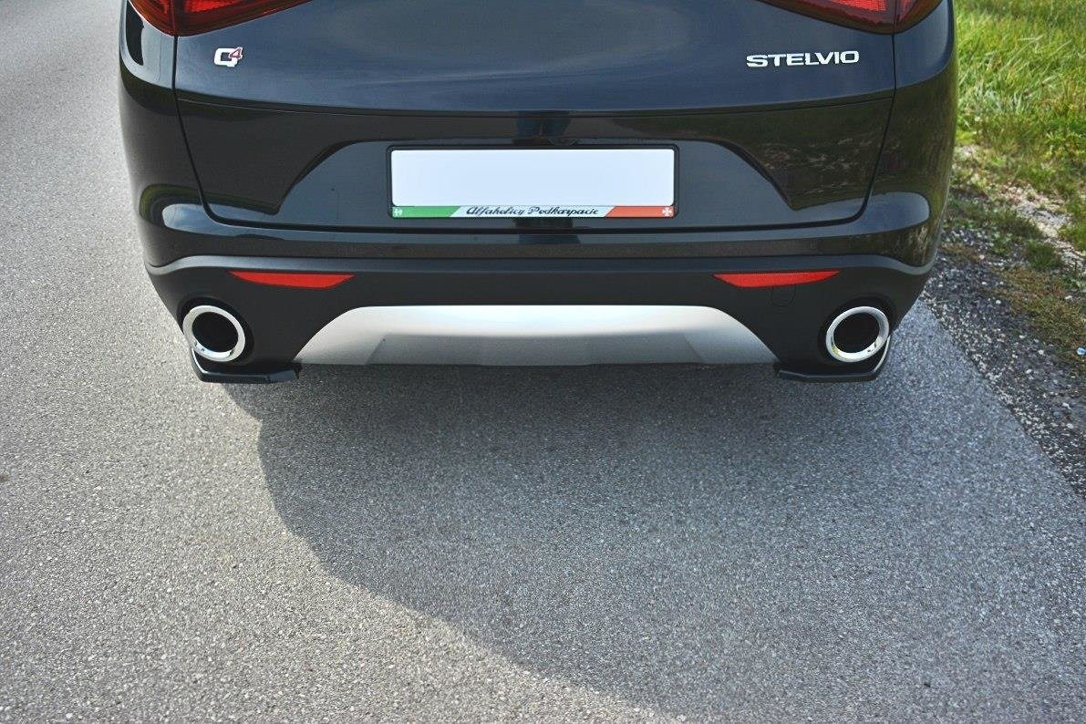 Rear side splitters alfa romeo stelvio