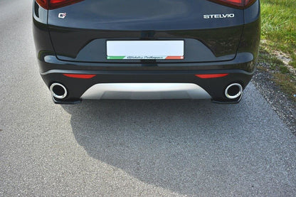Rear side splitters alfa romeo stelvio