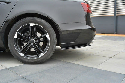 Rear side splitters Audi A6 Avant / since C7