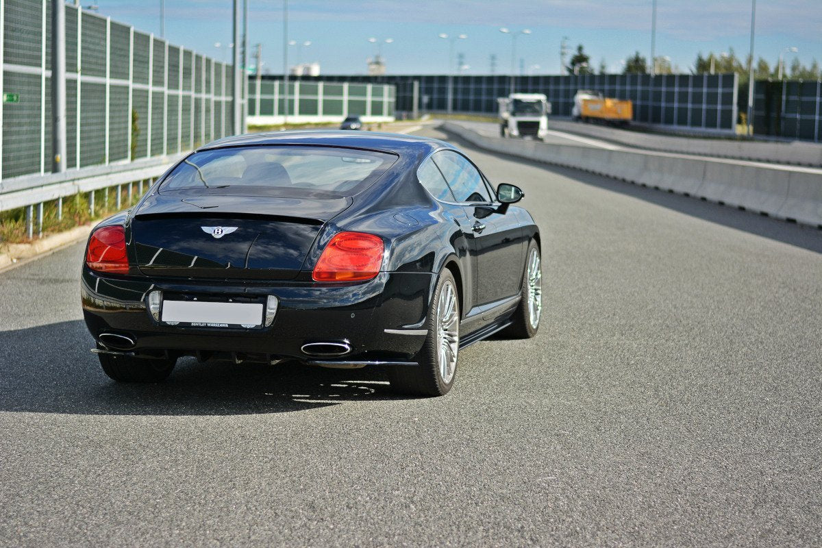 Rear side splitters bentley continental gt