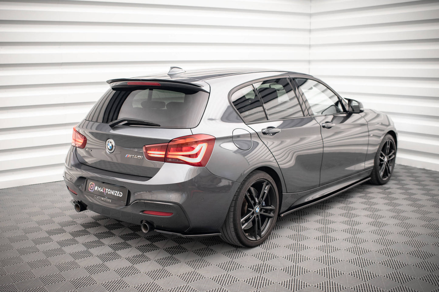 Rear side splitters BMW 1 F20/F21 M-Power (facelift)