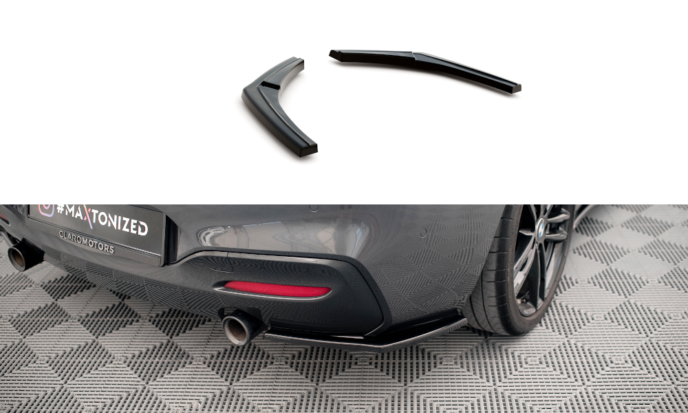 Rear side splitters BMW 1 F20/F21 M-Power (facelift)