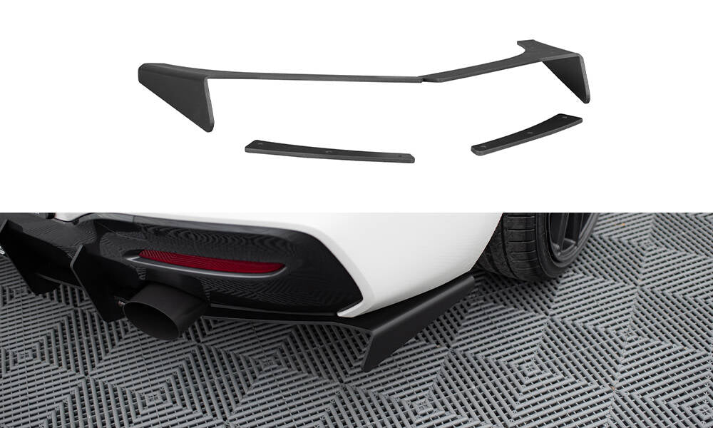 Rear side splitters bmw 1 f20/f21 m-power facelift