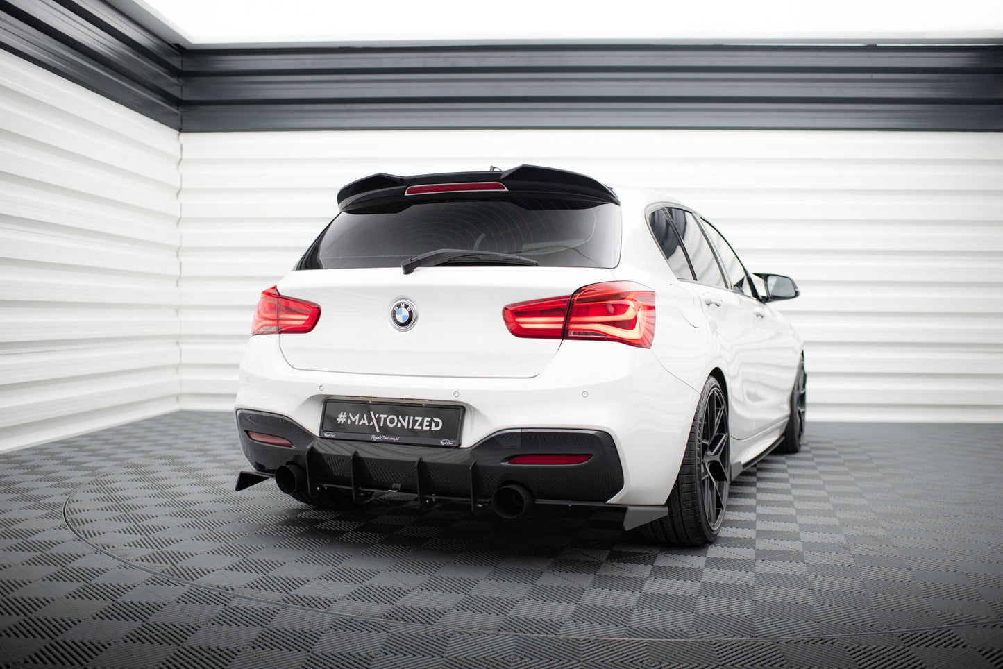 Rear side splitters bmw 1 f20/f21 m-power facelift