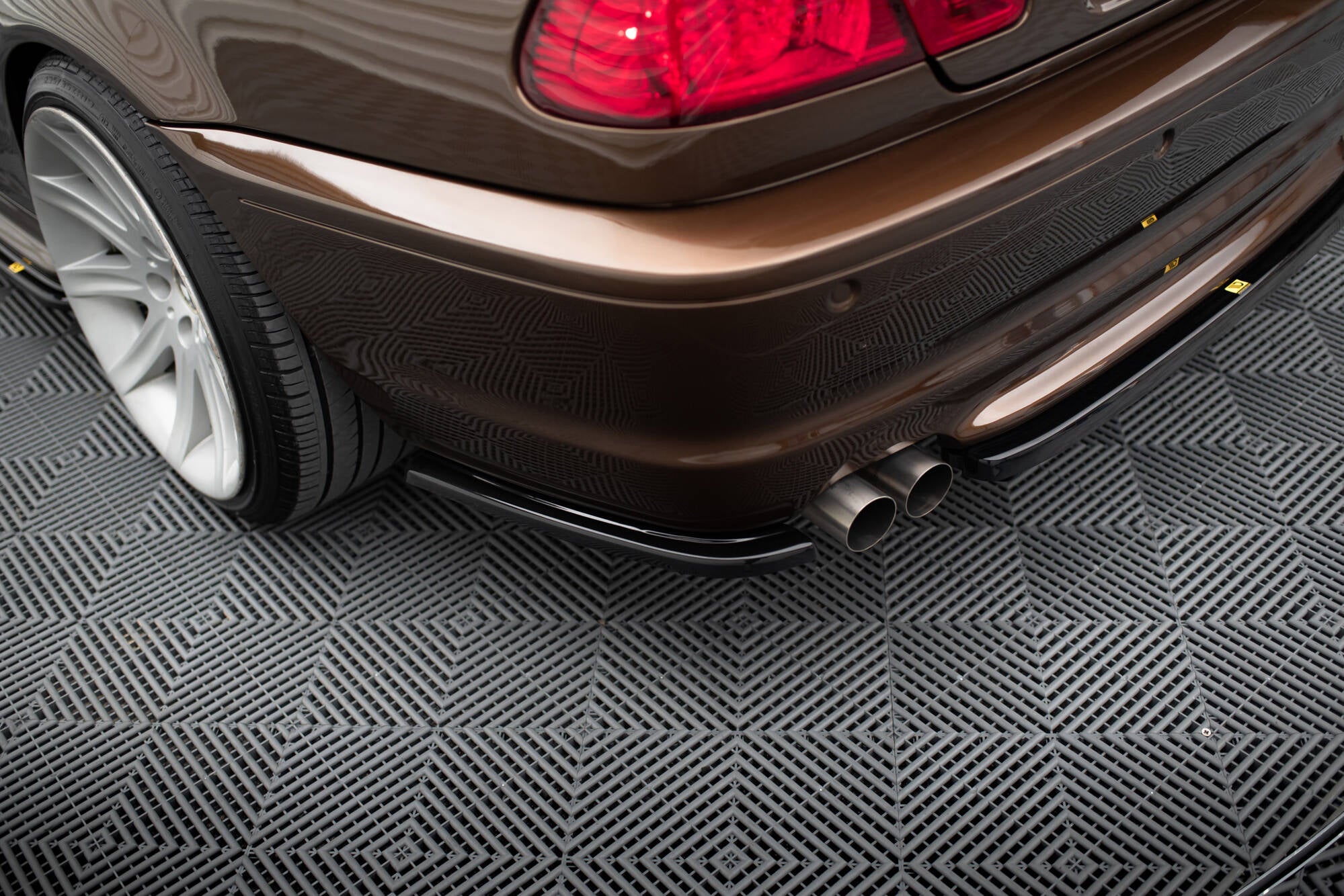 Rear side splitters bmw 3 e46 mpack coupe