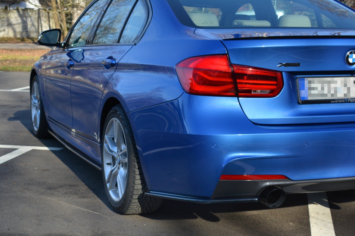 Rear side splitters bmw 3 m-pack f30