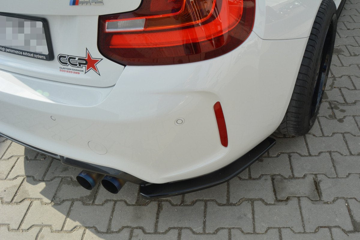 Rear side splitters bmw m2 (f87) coupé