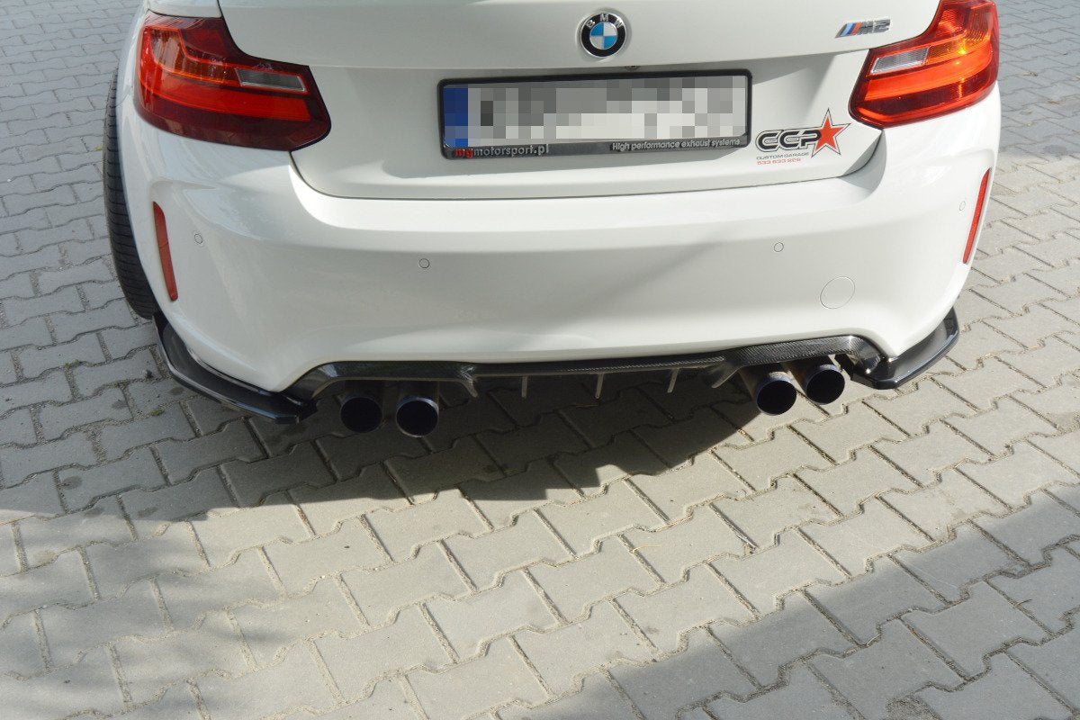 Rear side splitters bmw m2 (f87) coupé