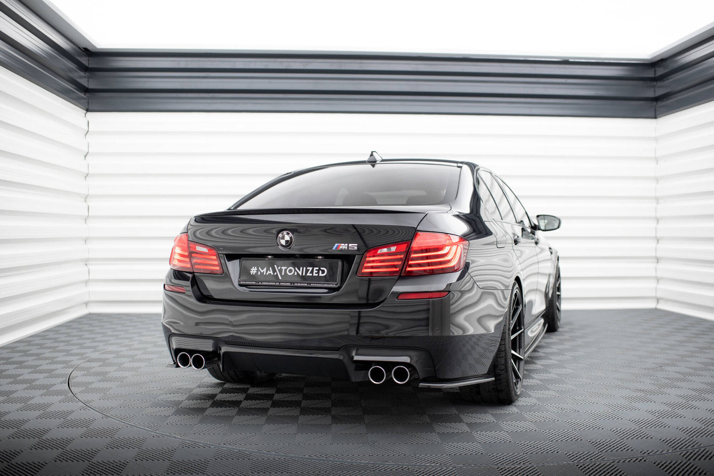 Rear side splitters bmw m5 f10