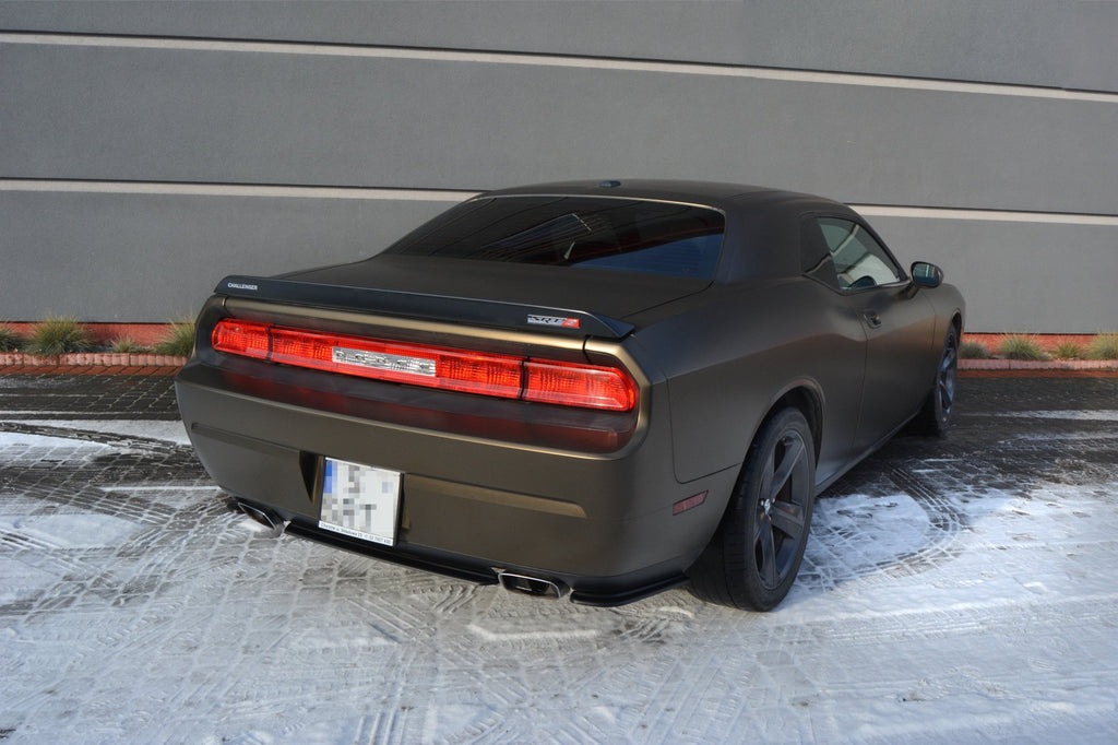 Rear side splitters dodge challenger mk3. phase-i srt8 coupe