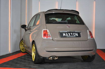 Rear side splitters fiat 500 hatchback preface