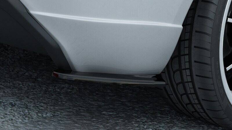 Rear side splitters ford fiesta