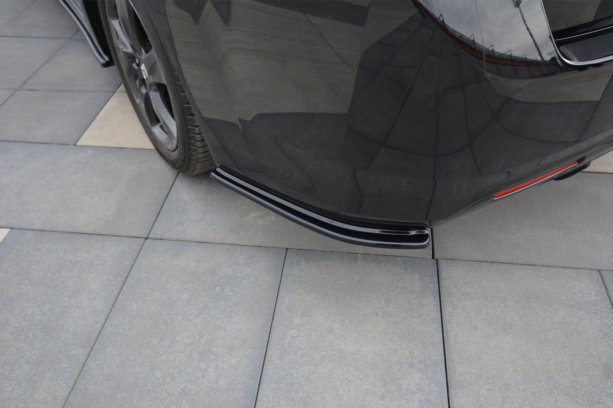 Rear side splitters honda accord mk8. (cu-series) preface sedan