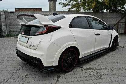 Rear side splitters honda civic ix type r