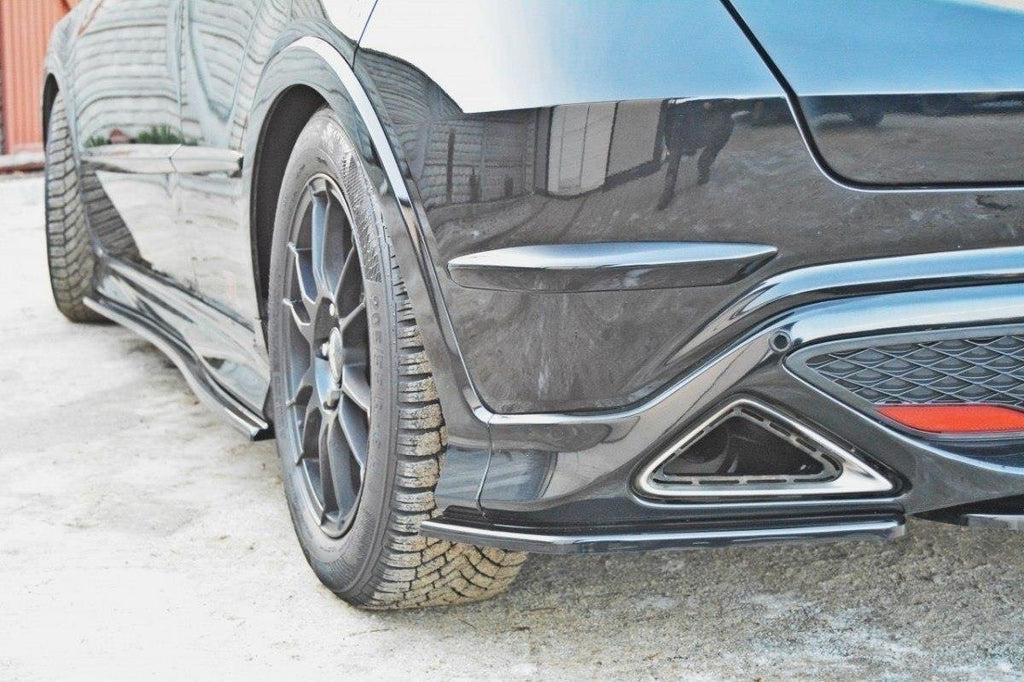 Rear side splitters honda civic viii type s/r